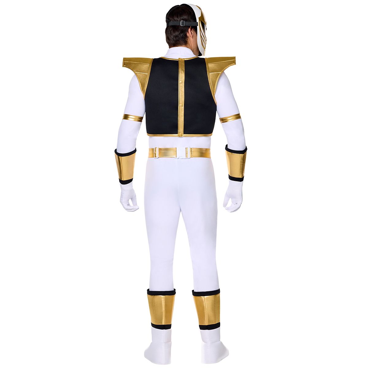 Adult White Power Ranger Costume - Mighty Morphin Power Rangers WHITE