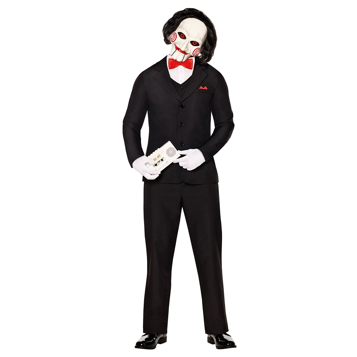 Adult Billy the Puppet Costume - Saw BLACK