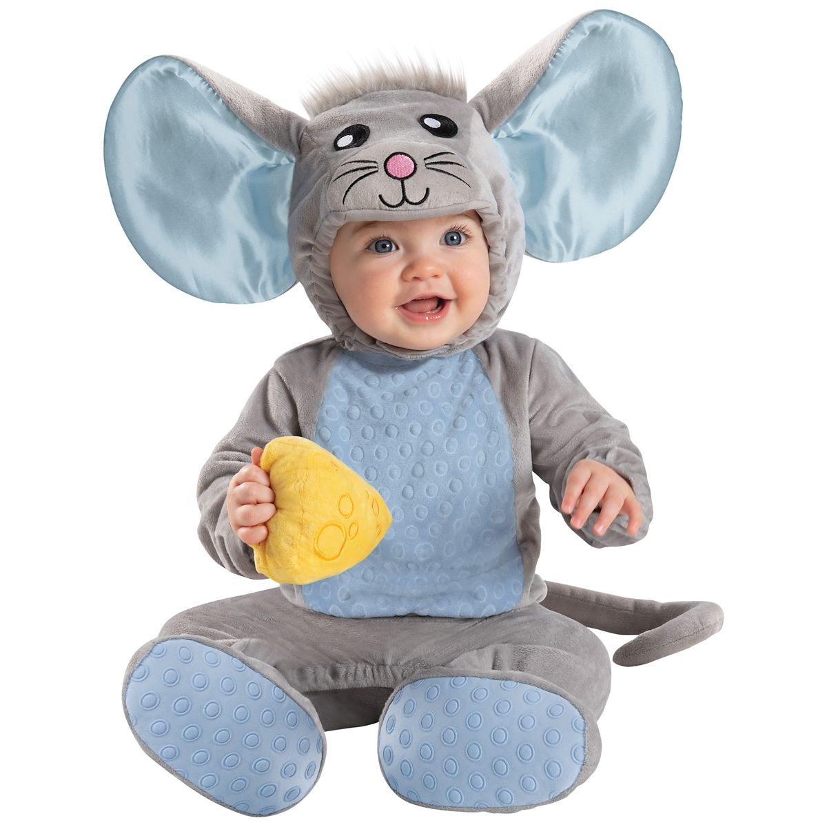 Baby Lil' Mouse Jumpsuit Costume GRAY