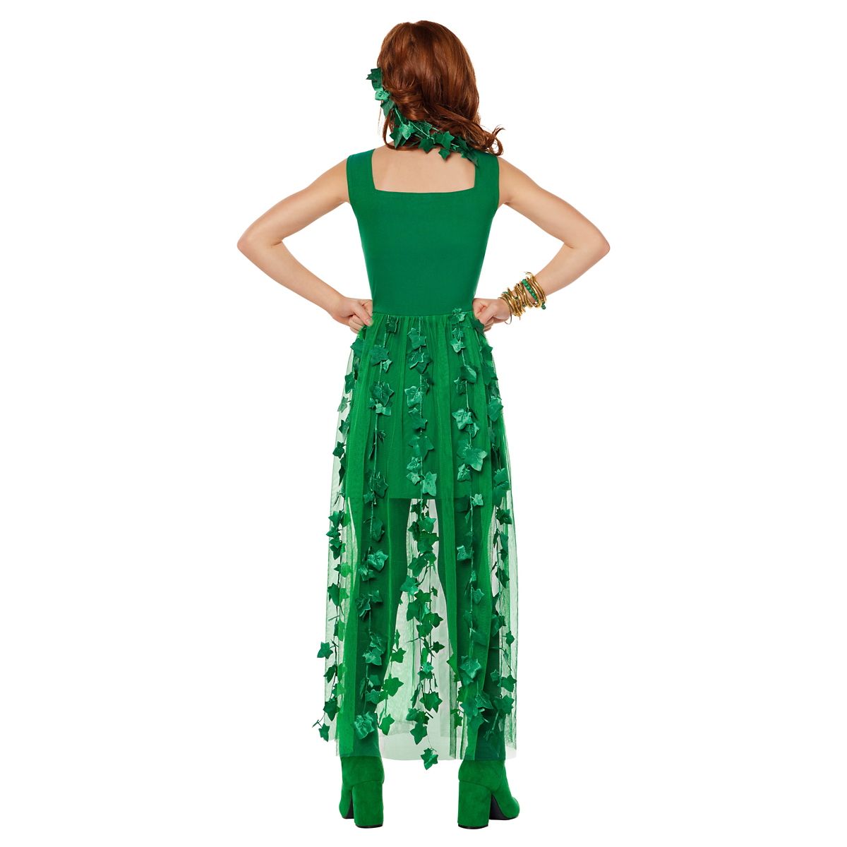 Kids Poison Ivy Dress Costume - DC Villains GREEN