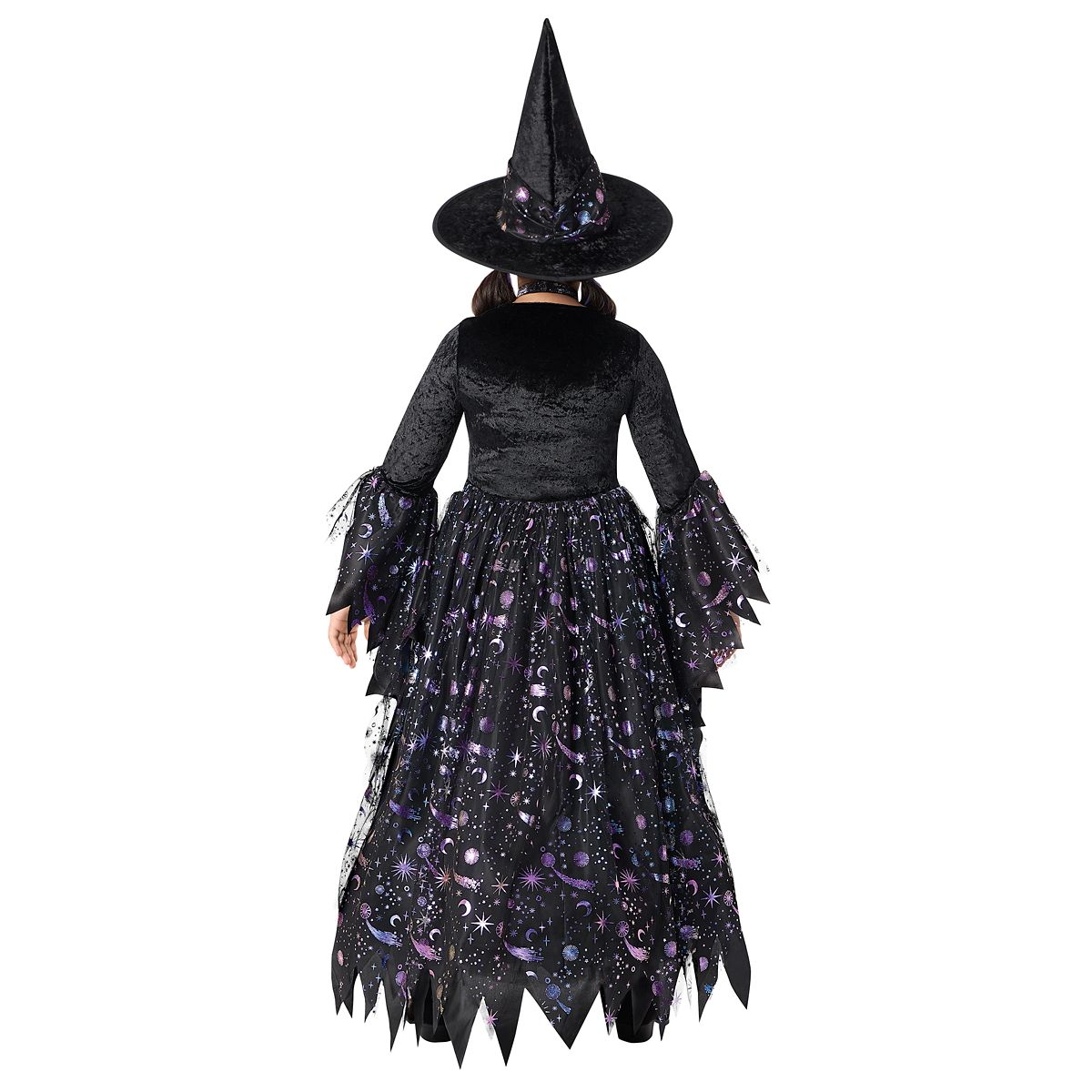 Kids Coven Cutie Costume BLACK AND PURPLE