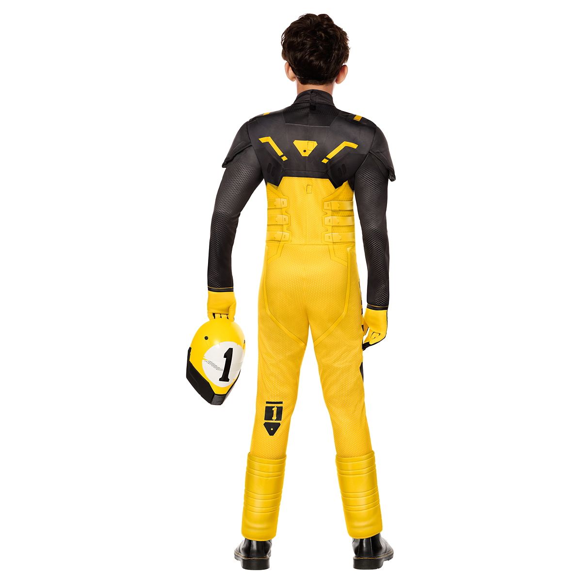 Youth 1-Ball Jumpsuit Costume - Fortnite BLACK AND YELLOW