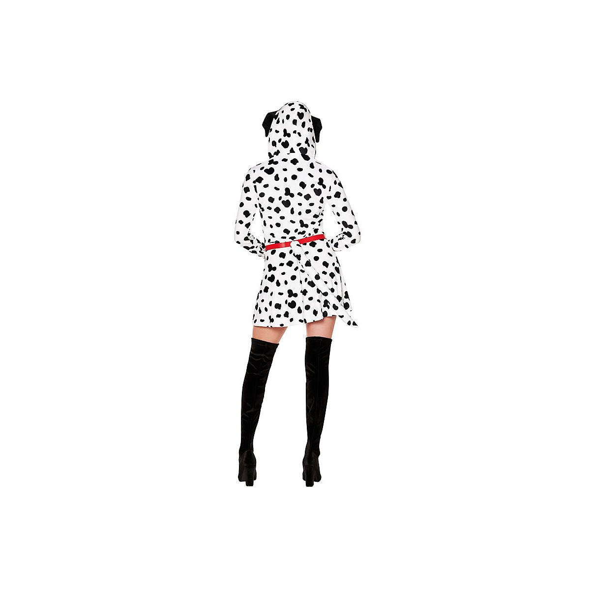 Adult Dalmatian Dress Costume WHITE