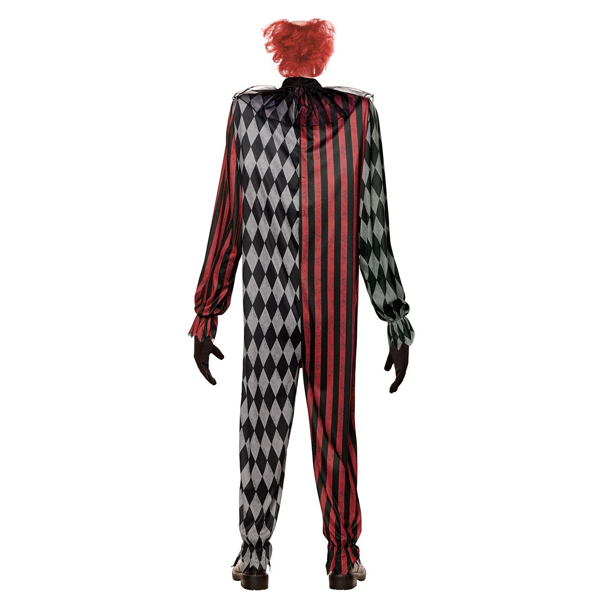Kids Illusion Clown Costume BLACK AND RED