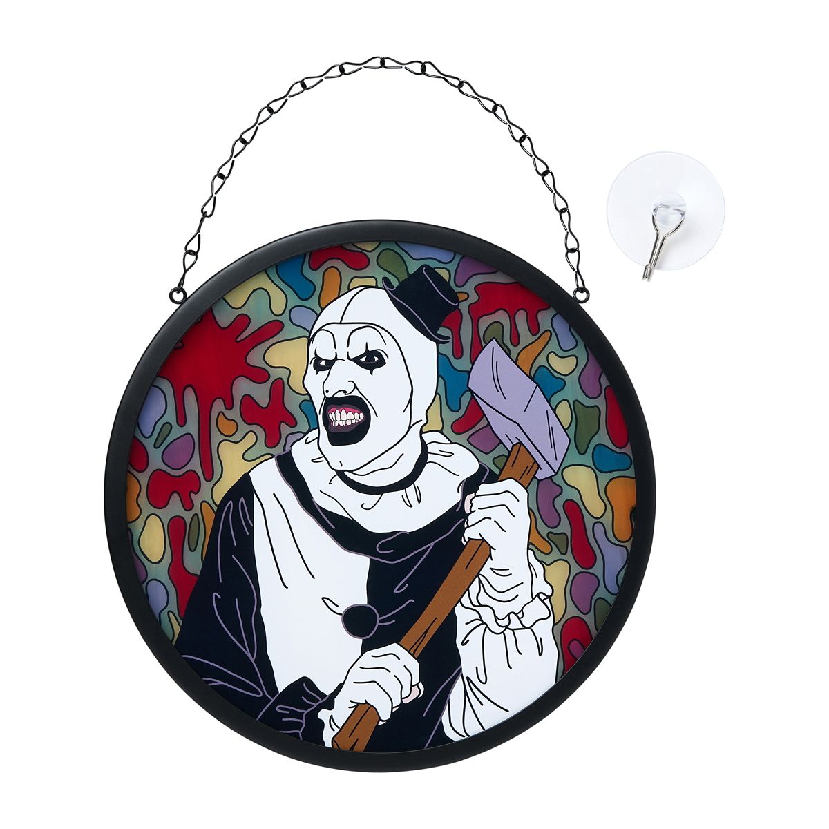 Art the Clown Stained Glass Suncatcher - Terrifier MULTI-COLOR