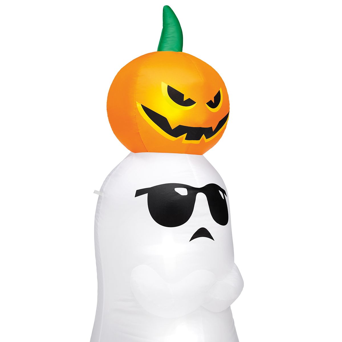 4 Ft Ghost and Pumpkin Inflatable Decoration MULTI-COLOR
