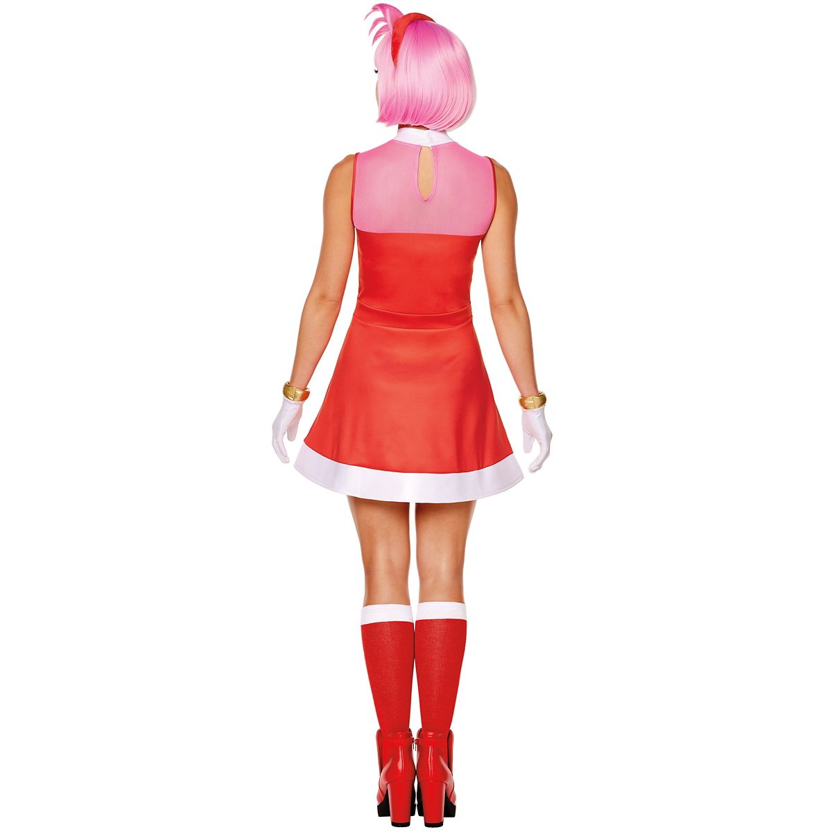 Adult Amy Rose Costume - Sonic the Hedgehog RED