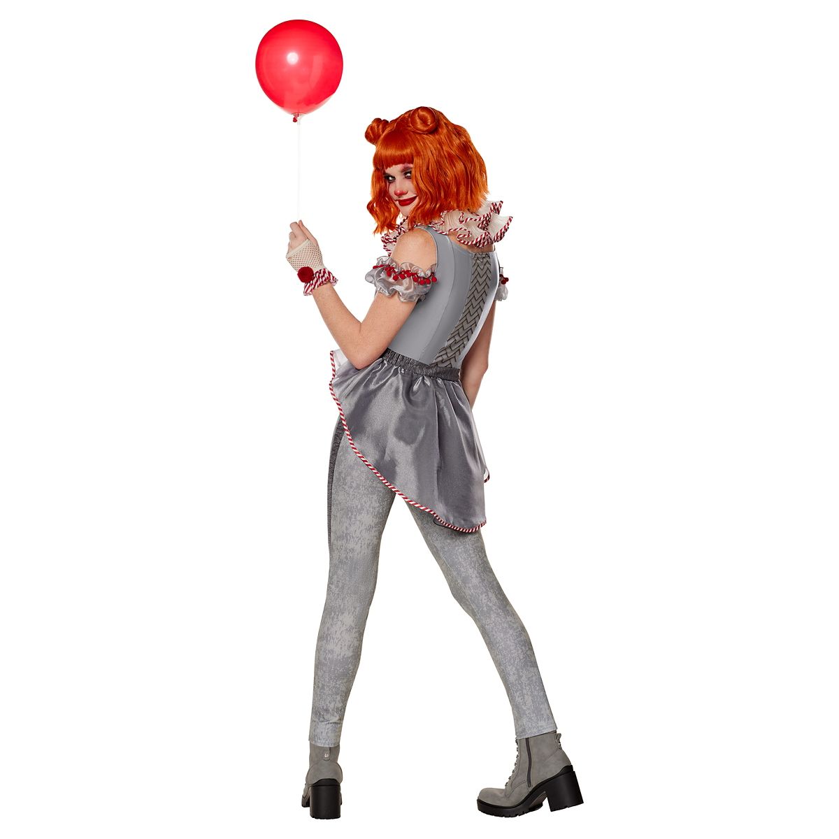 Adult Pennywise It Costume - The Signature Collection GRAY