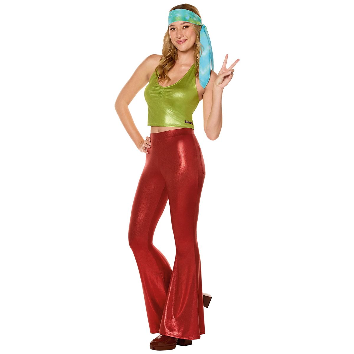 Adult Sassy Shaggy Costume - Scooby-Doo GREEN