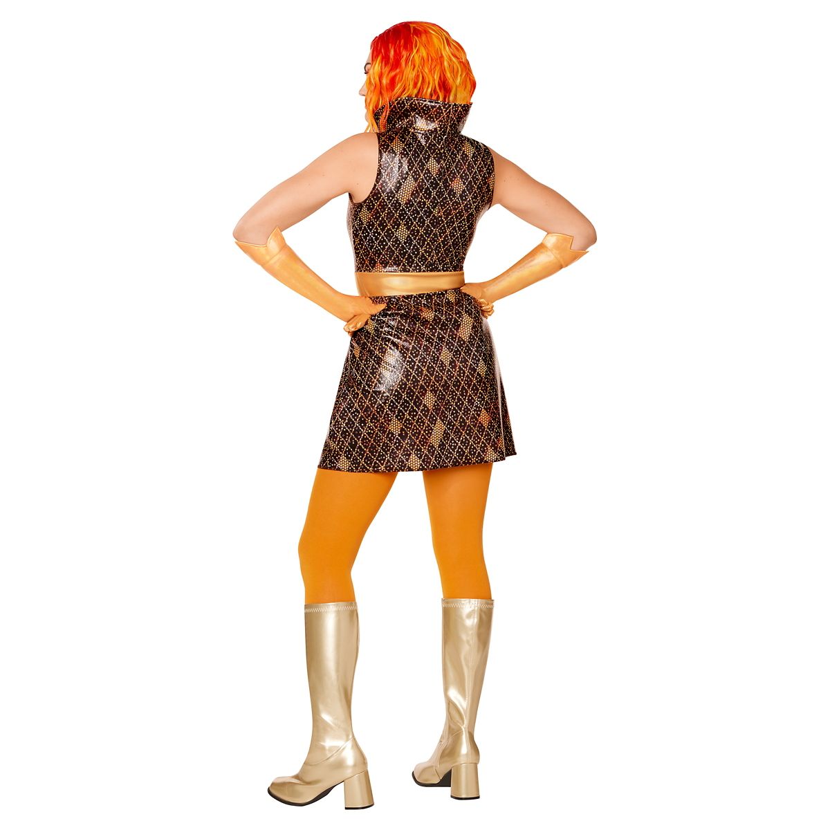 Adult Ember Costume - Elemental BLACK AND RED
