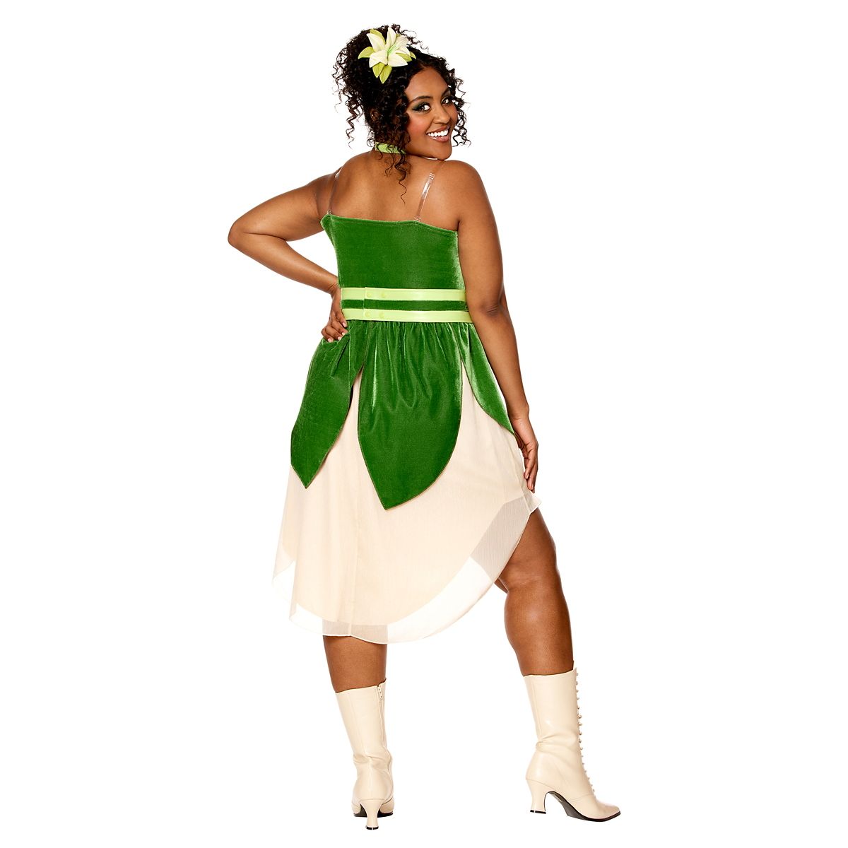 Adult Princess Tiana Costume - Disney Princess GREEN