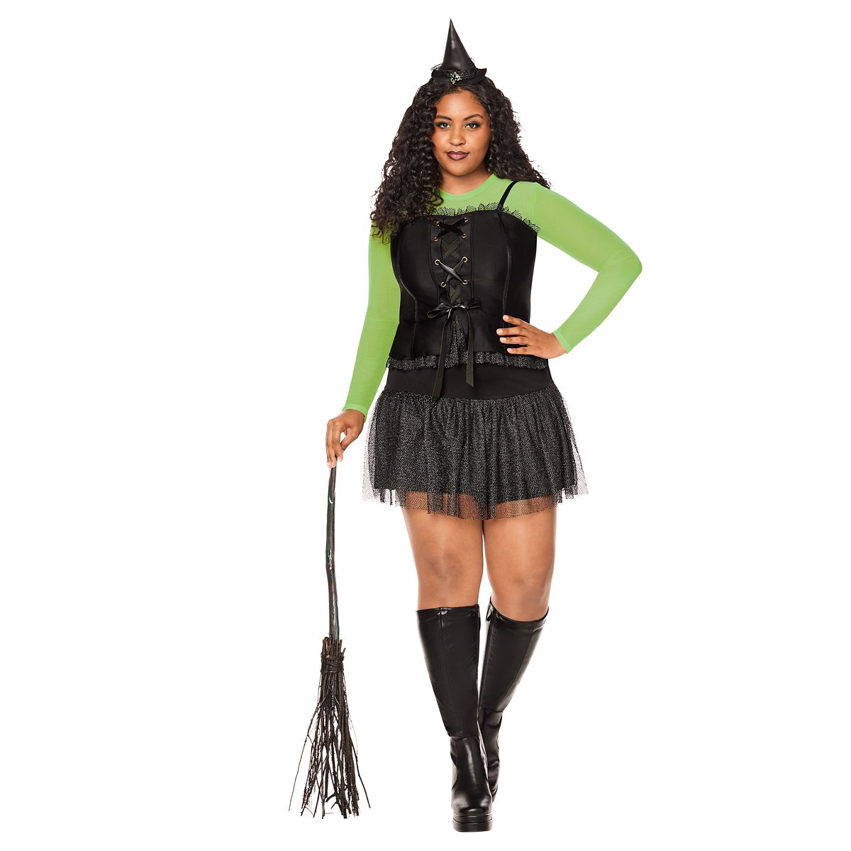 Adult Wicked Witch Costume - The Wizard of Oz BLACK AND GREEN