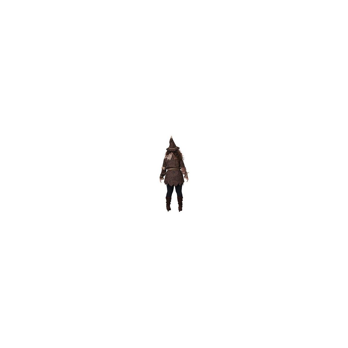 Adult Creepy Scarecrow Costume BROWN
