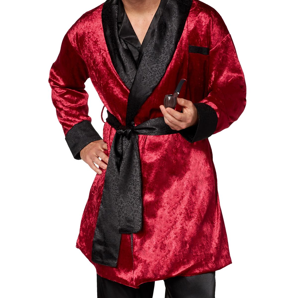 Plus Size Casanova Robe RED