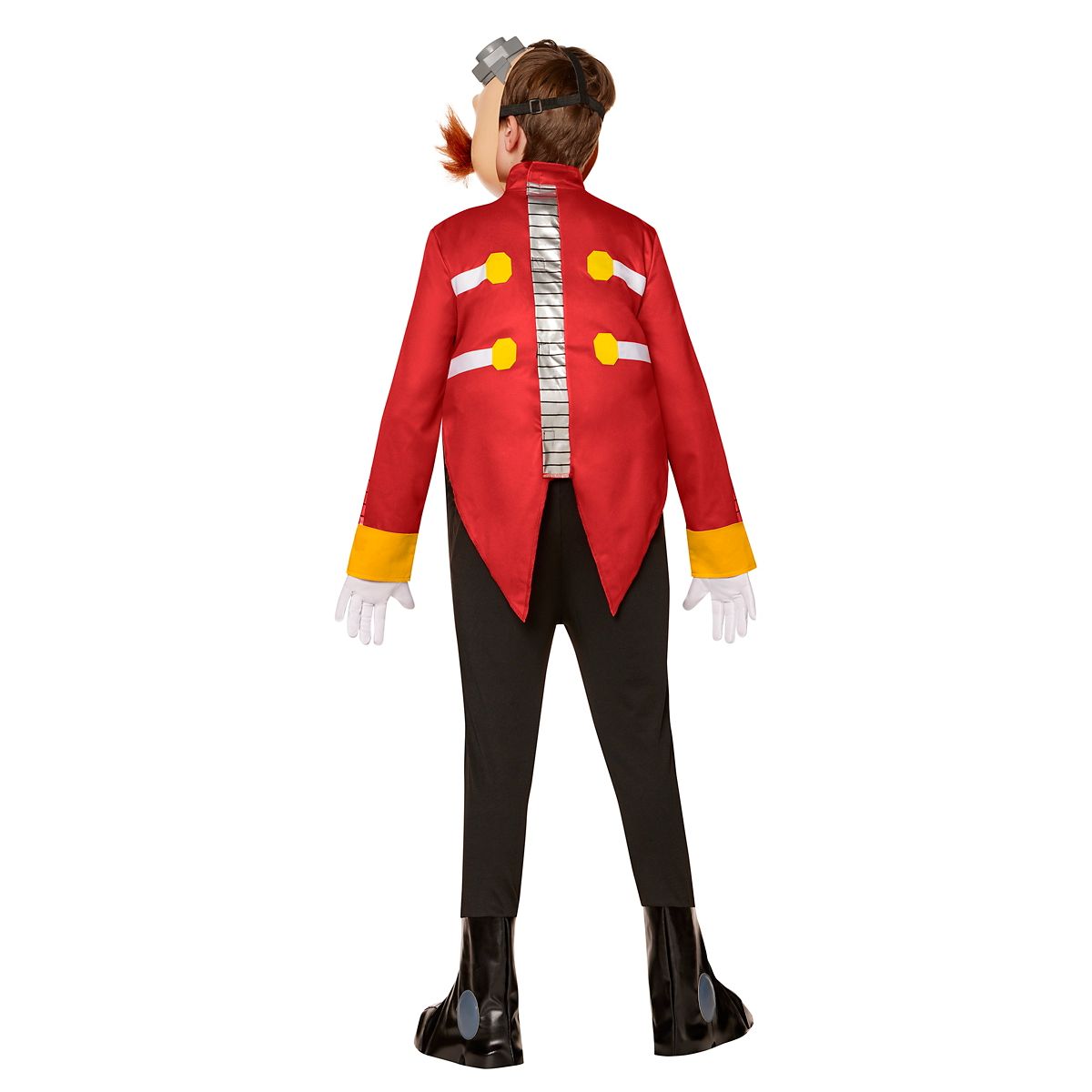 Adult Dr. Eggman Costume - Sonic the Hedgehog RED AND WHITE