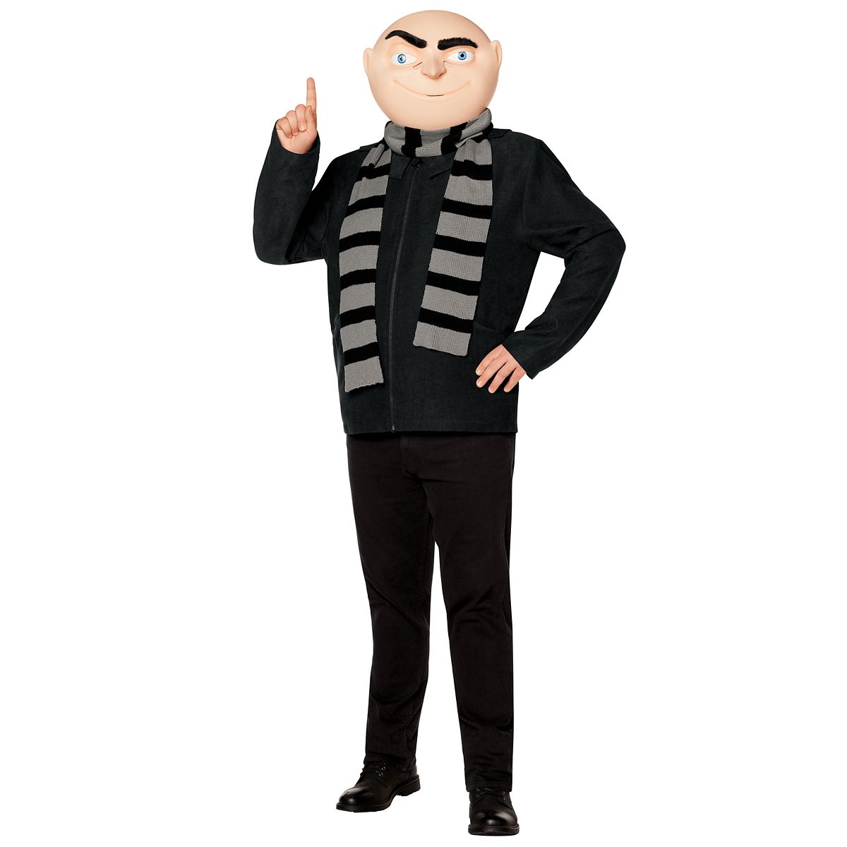 Adult Gru Costume - Despicable Me BLACK/GRAY