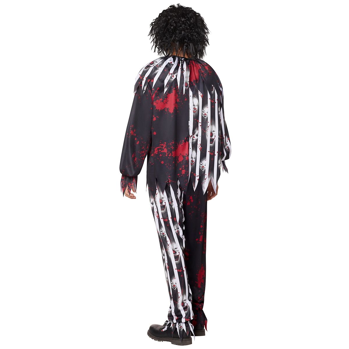 Freakshow Clown Plus Size Costume MULTI-COLOR