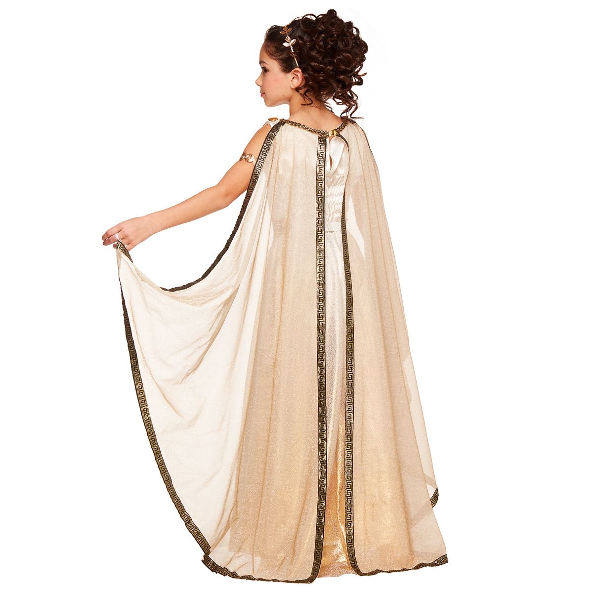 Kids Goddess Costume - The Signature Collection GOLD AND WHITE