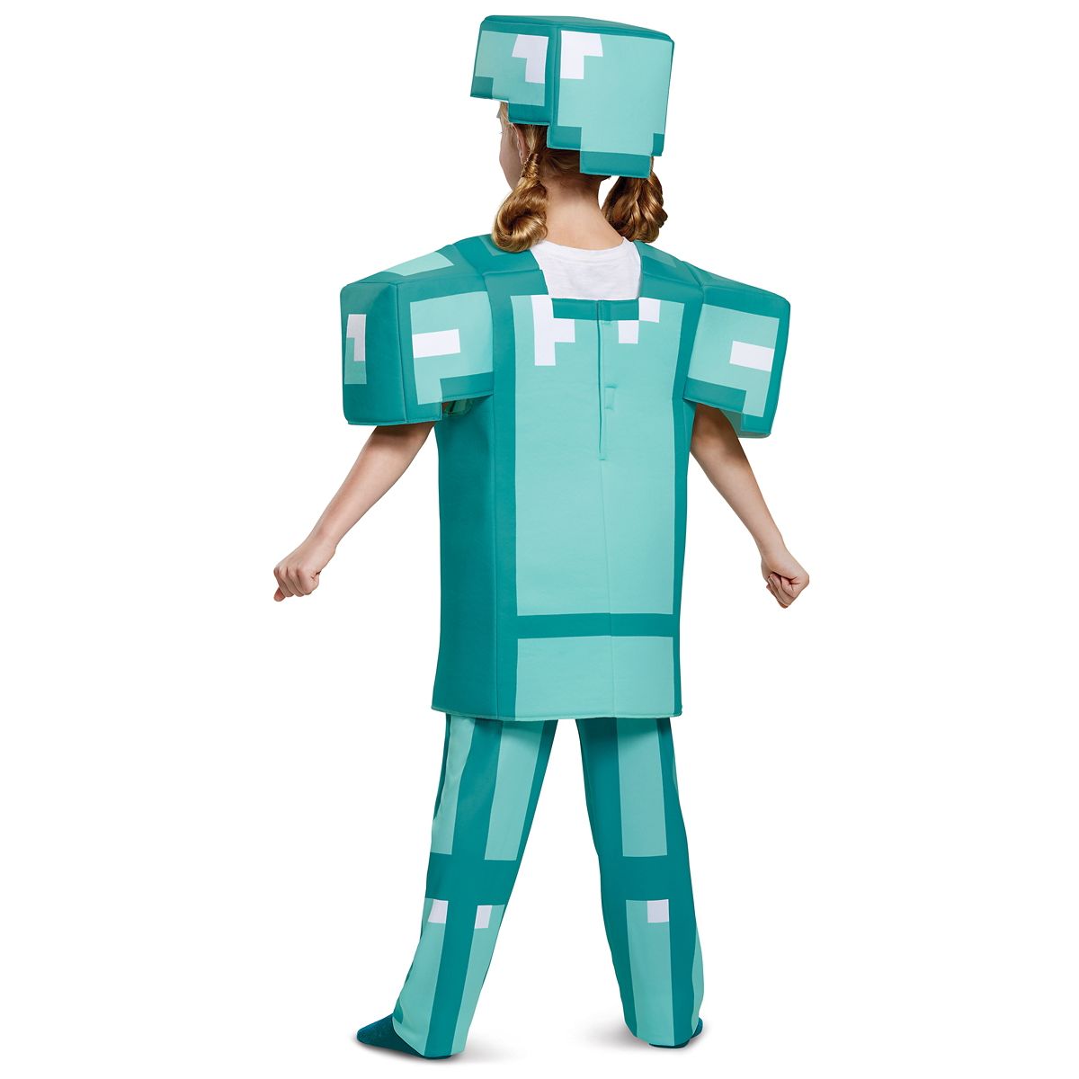 Kids Armor Deluxe Costume - Minecraft GREEN