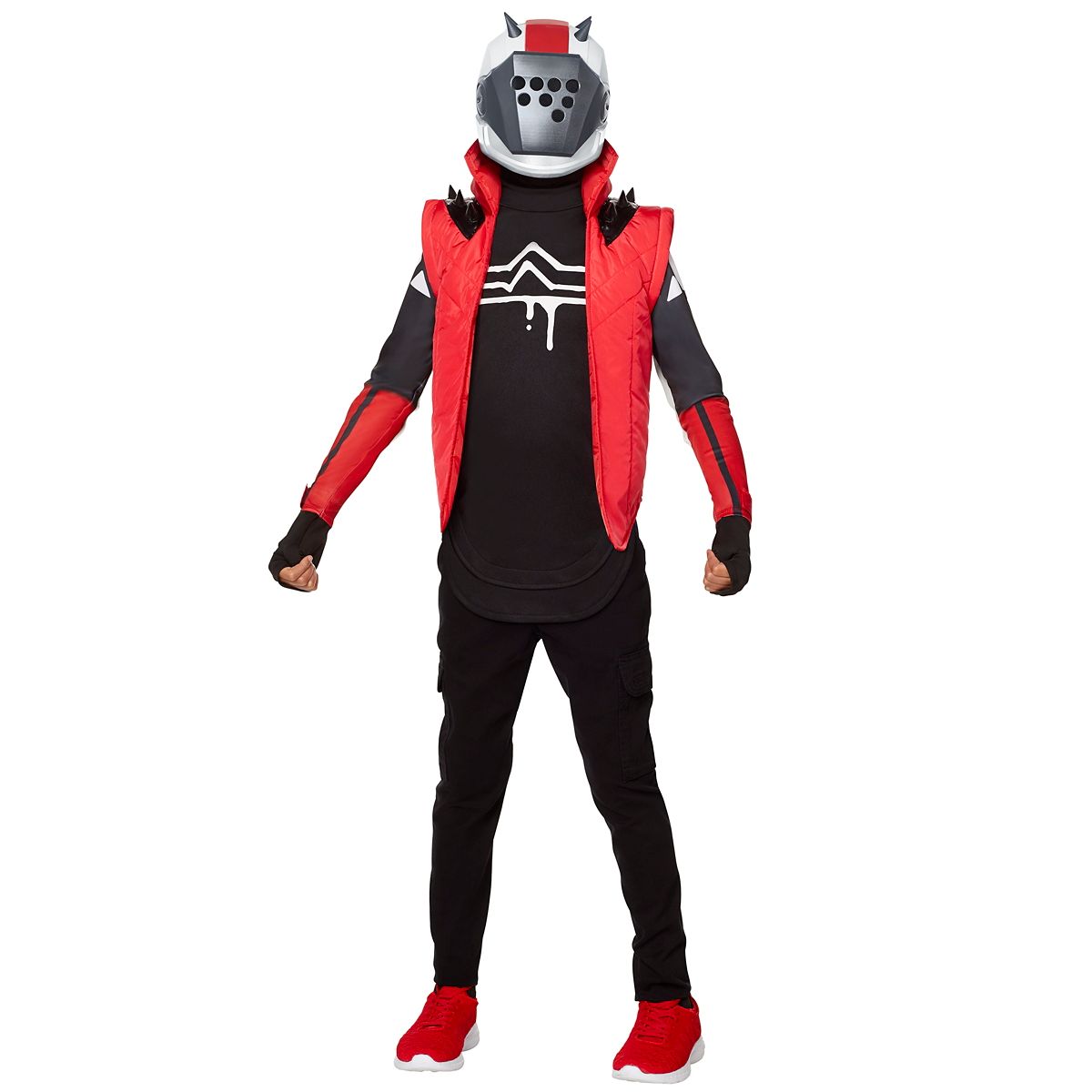 Boys X-Lord Costume - Fortnite RED