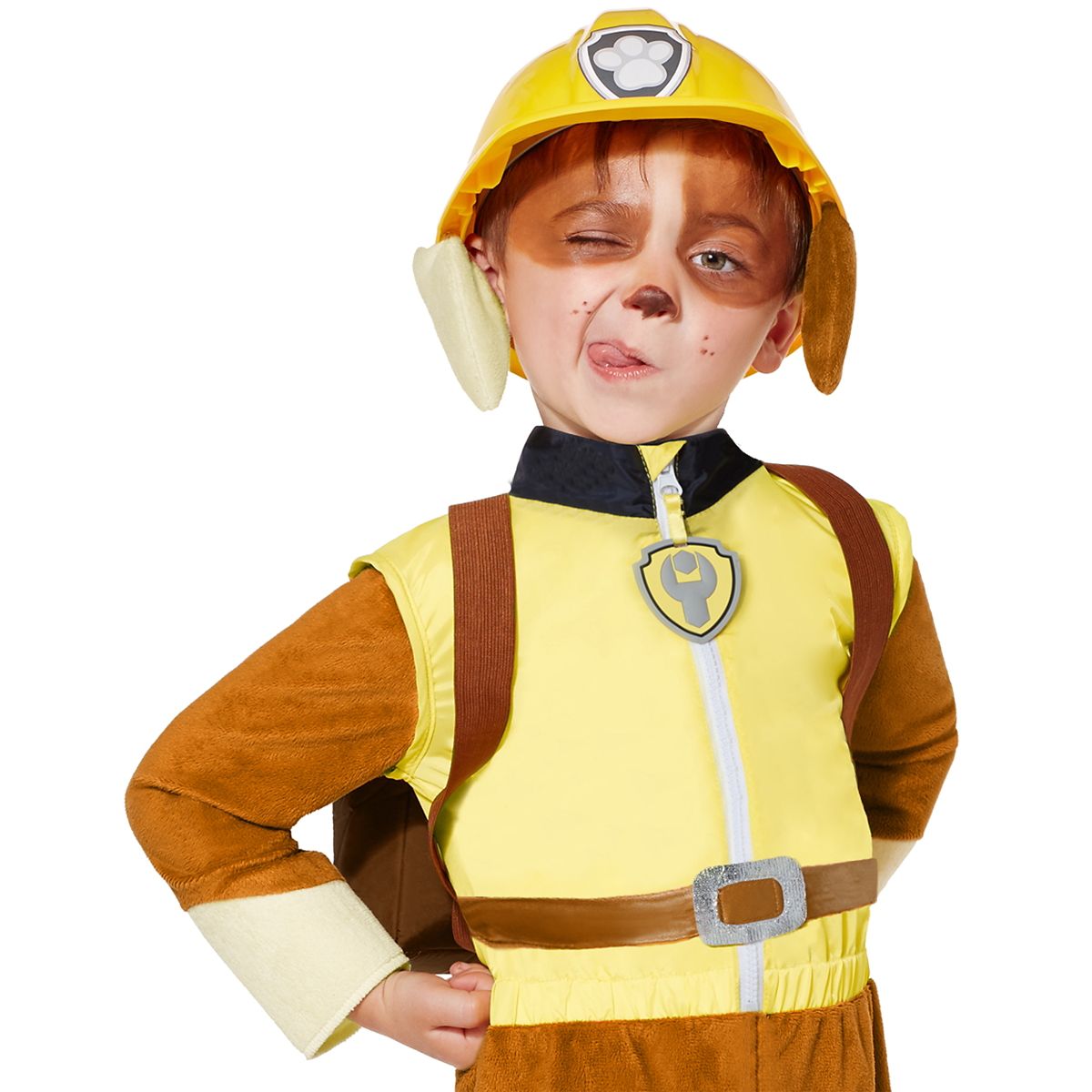 Toddler Rubble One Piece Costume Deluxe - PAW Patrol YELLOW