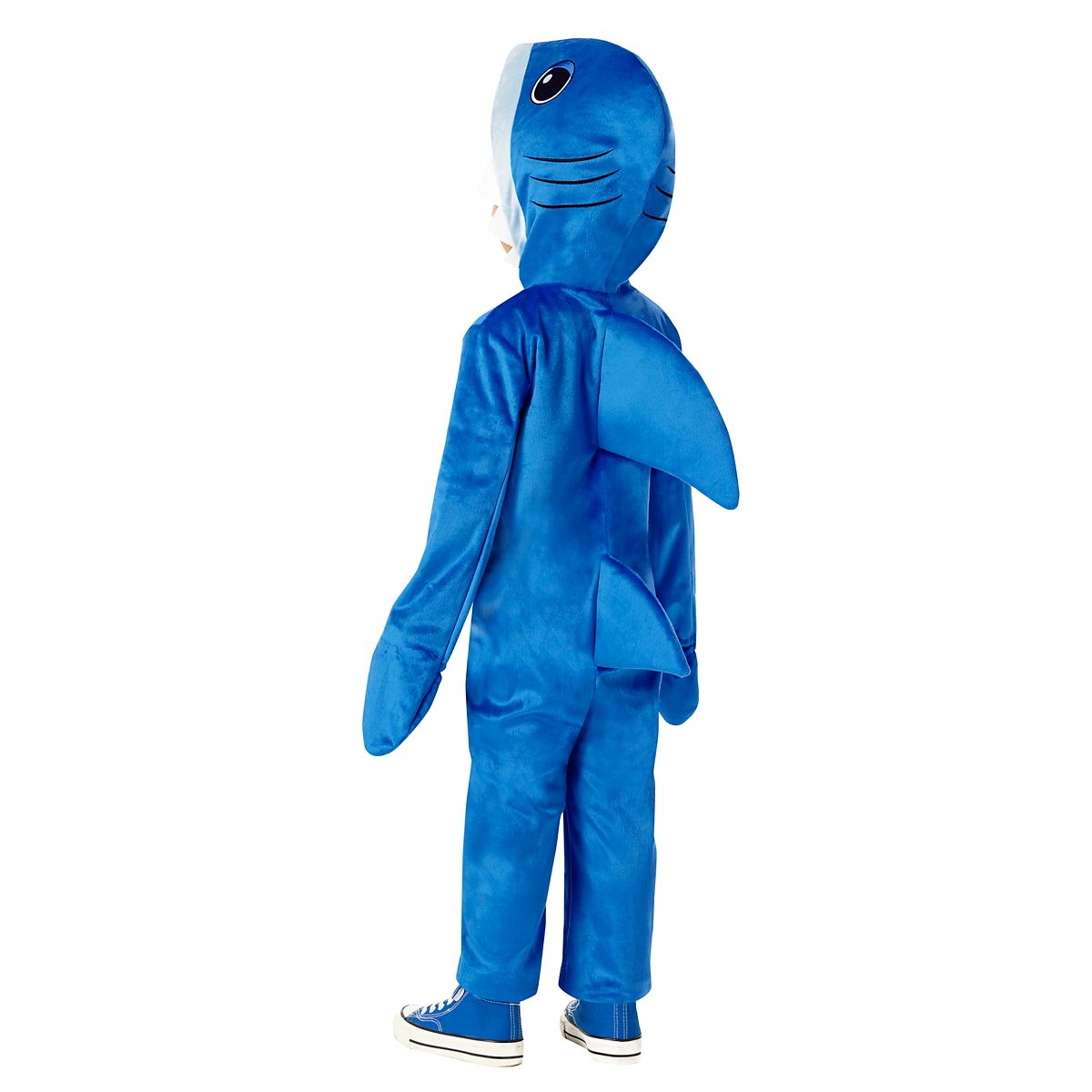 Toddler Shark Jumpsuit Costume BLUE