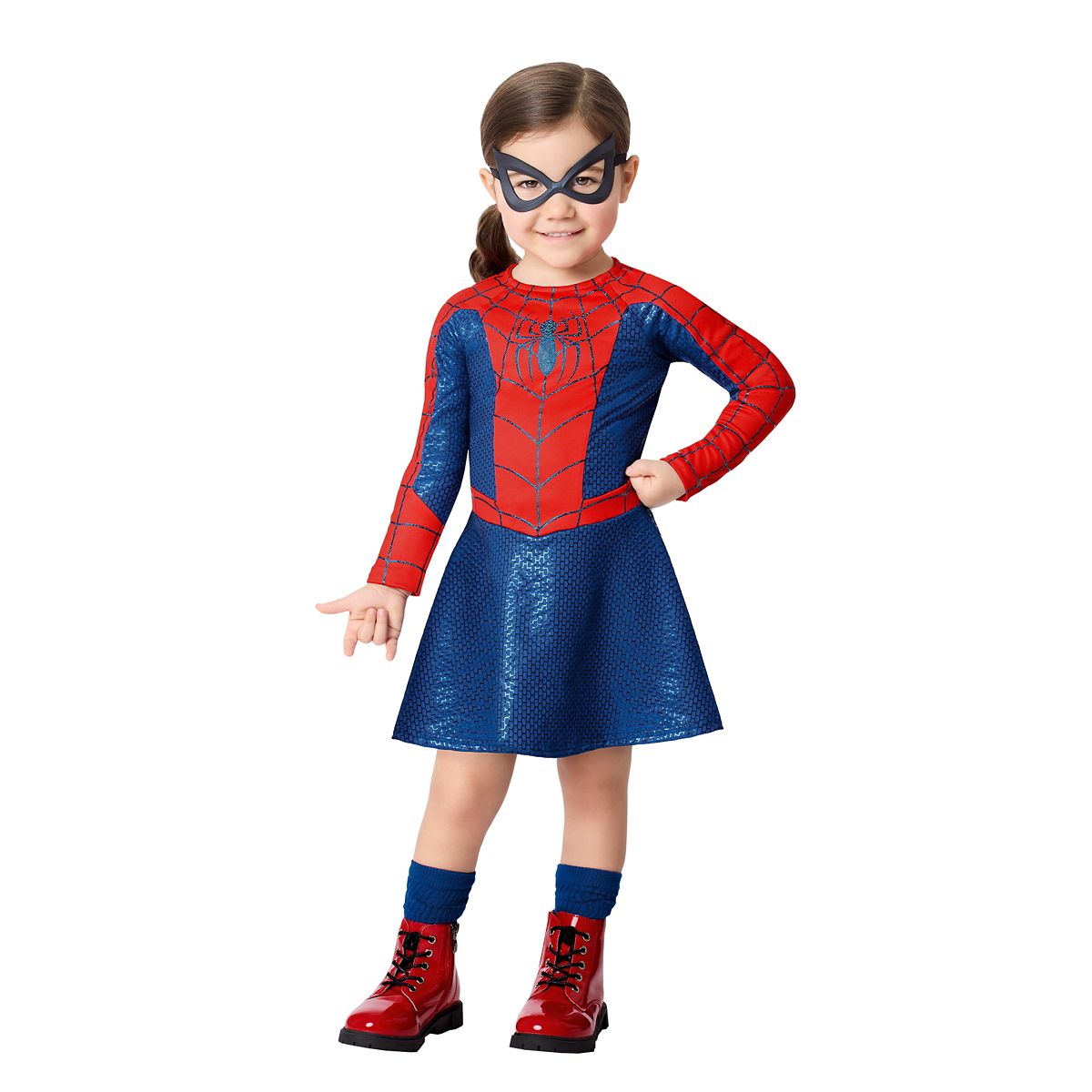 Toddler Spider-Man Classic Dress Costume RED / BLUE