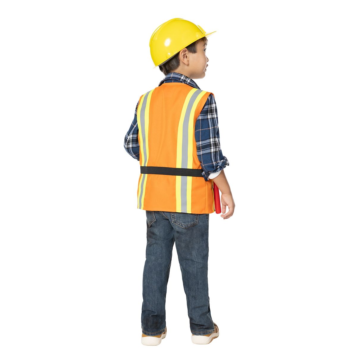 Toddler Construction Worker Costume ORANGE