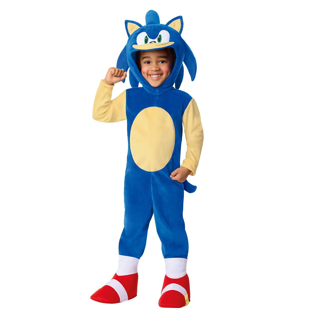 Toddler Sonic the Hedgehog Jumpsuit Costume - Sonic BLUE