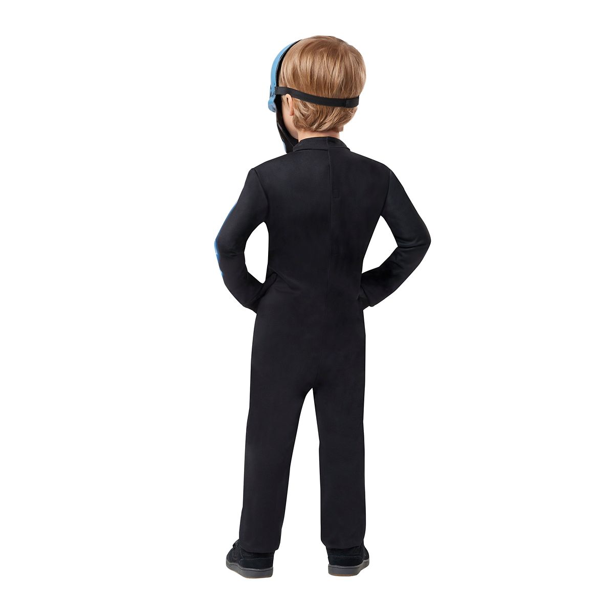 Toddler Blue X-Ray Skeleton Costume BLACK AND BLUE