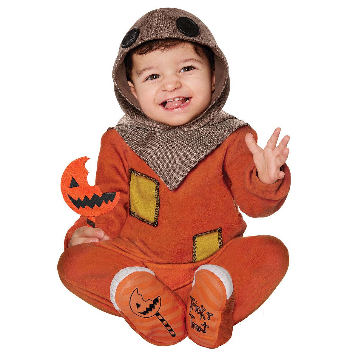 Baby Sam Costume - Trick 'r Treat ORANGE/BROWN