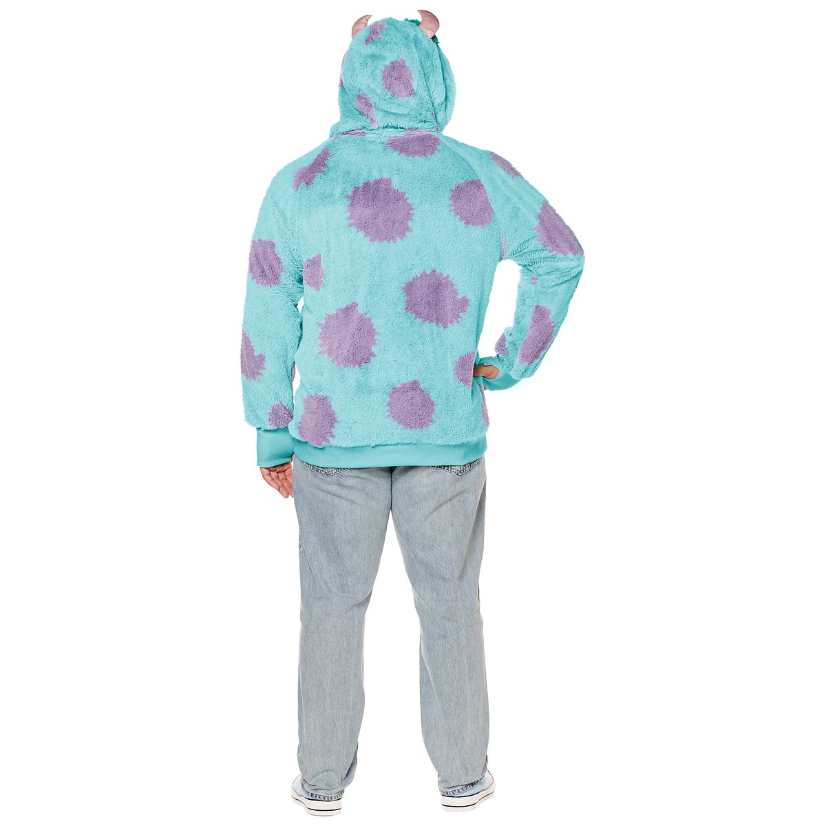 Adult Sulley Costume Top - Monsters Inc. BLUE