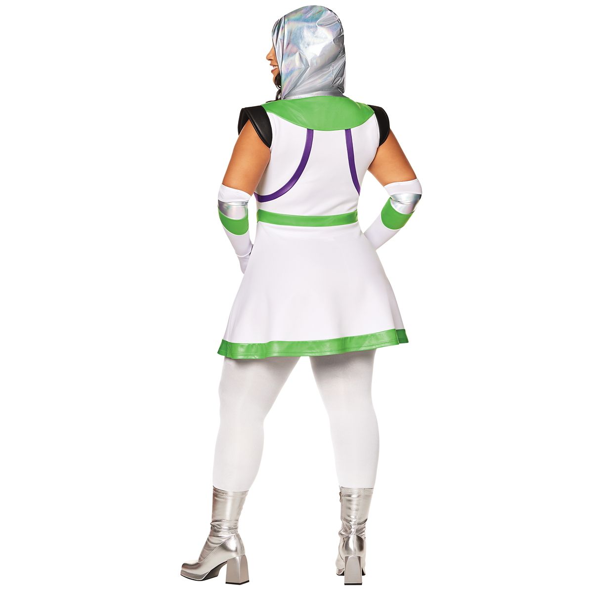 Adult Buzz Lightyear Dress Costume - Toy Story WHITE
