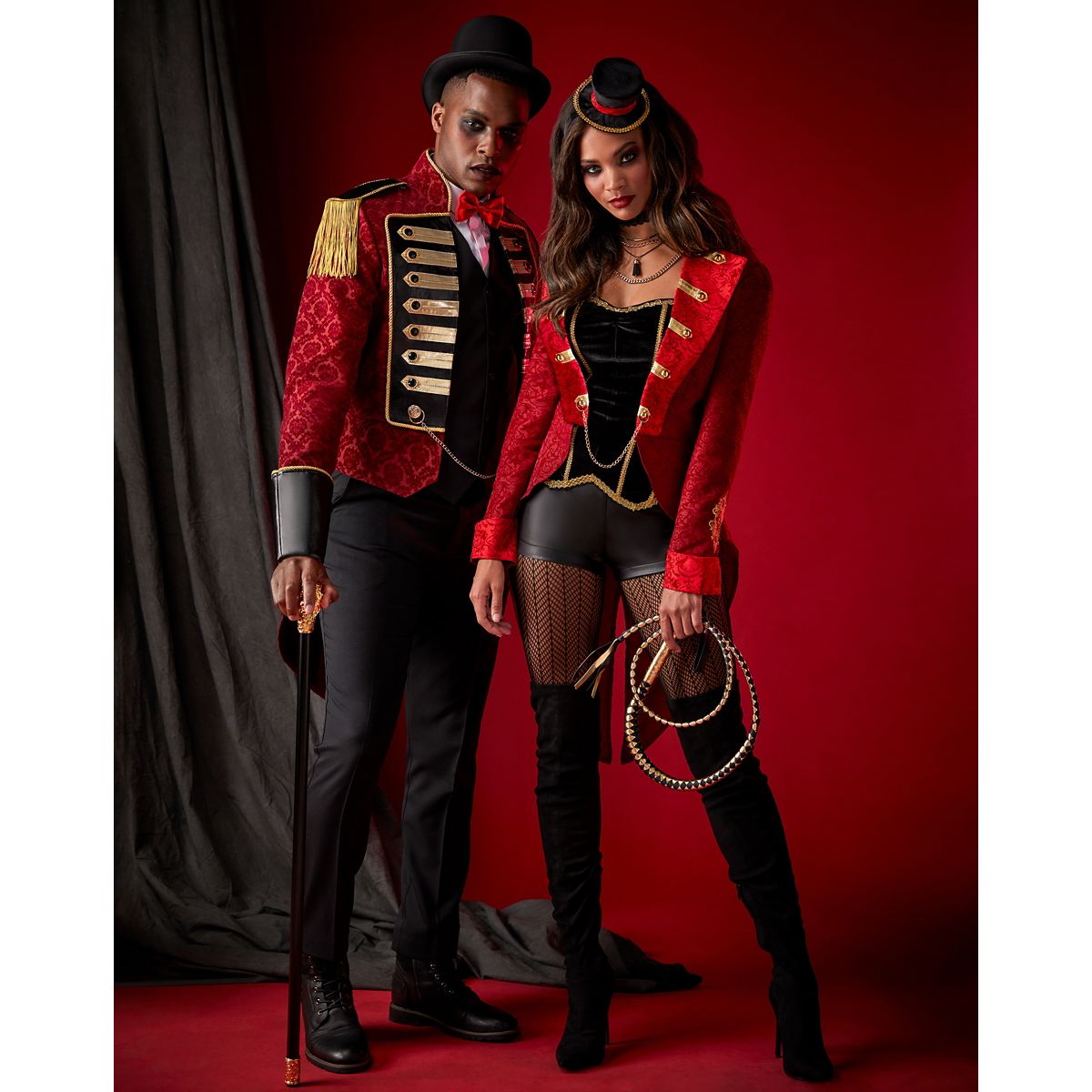 Adult Ringmaster Jacket RED