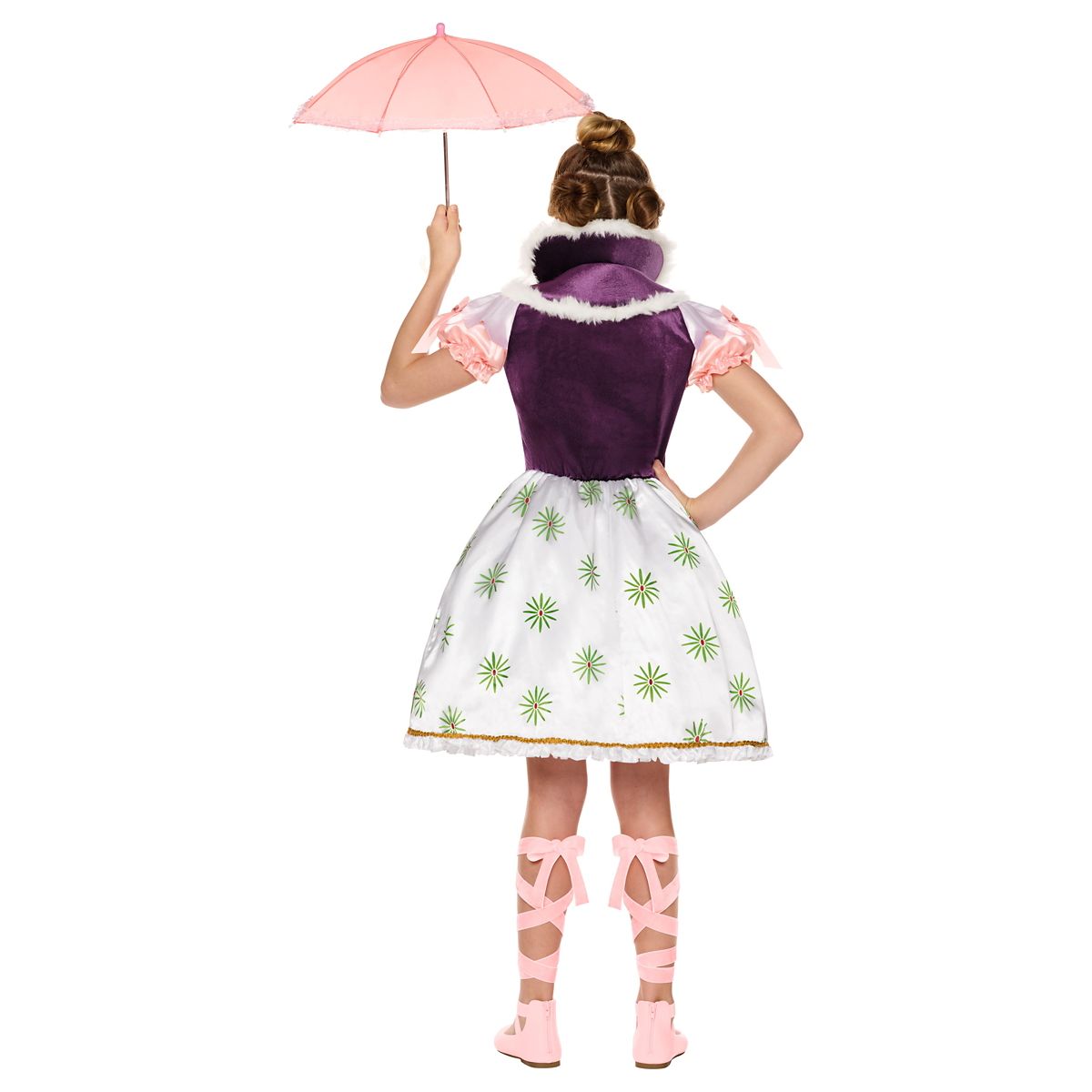 Kids Sally Slater Costume - Disney The Haunted Mansion WHITE