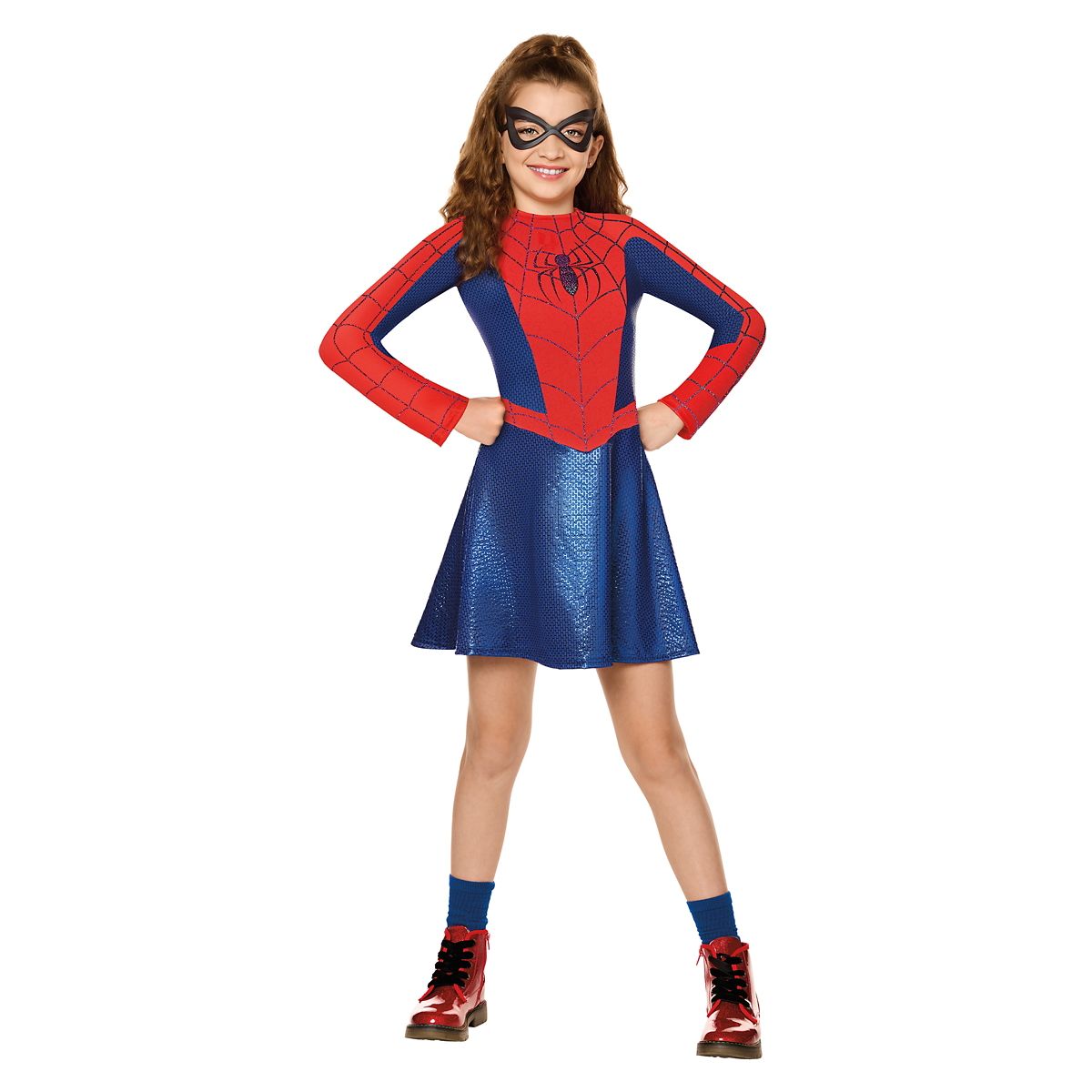 Kids Spider-Man Dress Costume BLACK/BLUE/RED