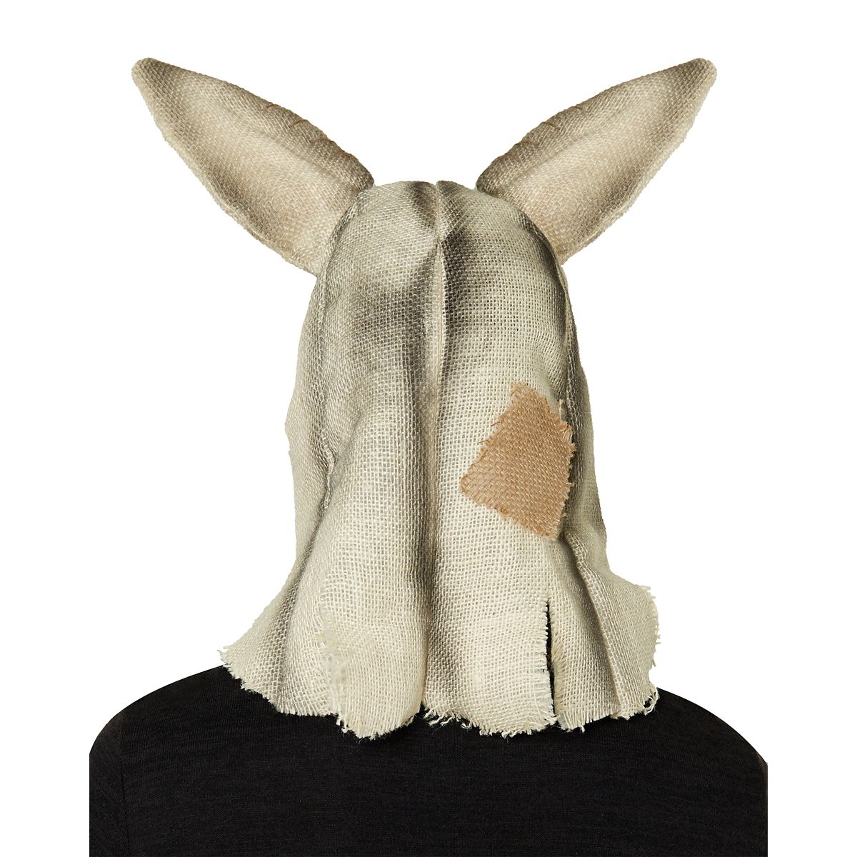 Moving Mouth Rabbit Scarecrow Full Mask BROWN