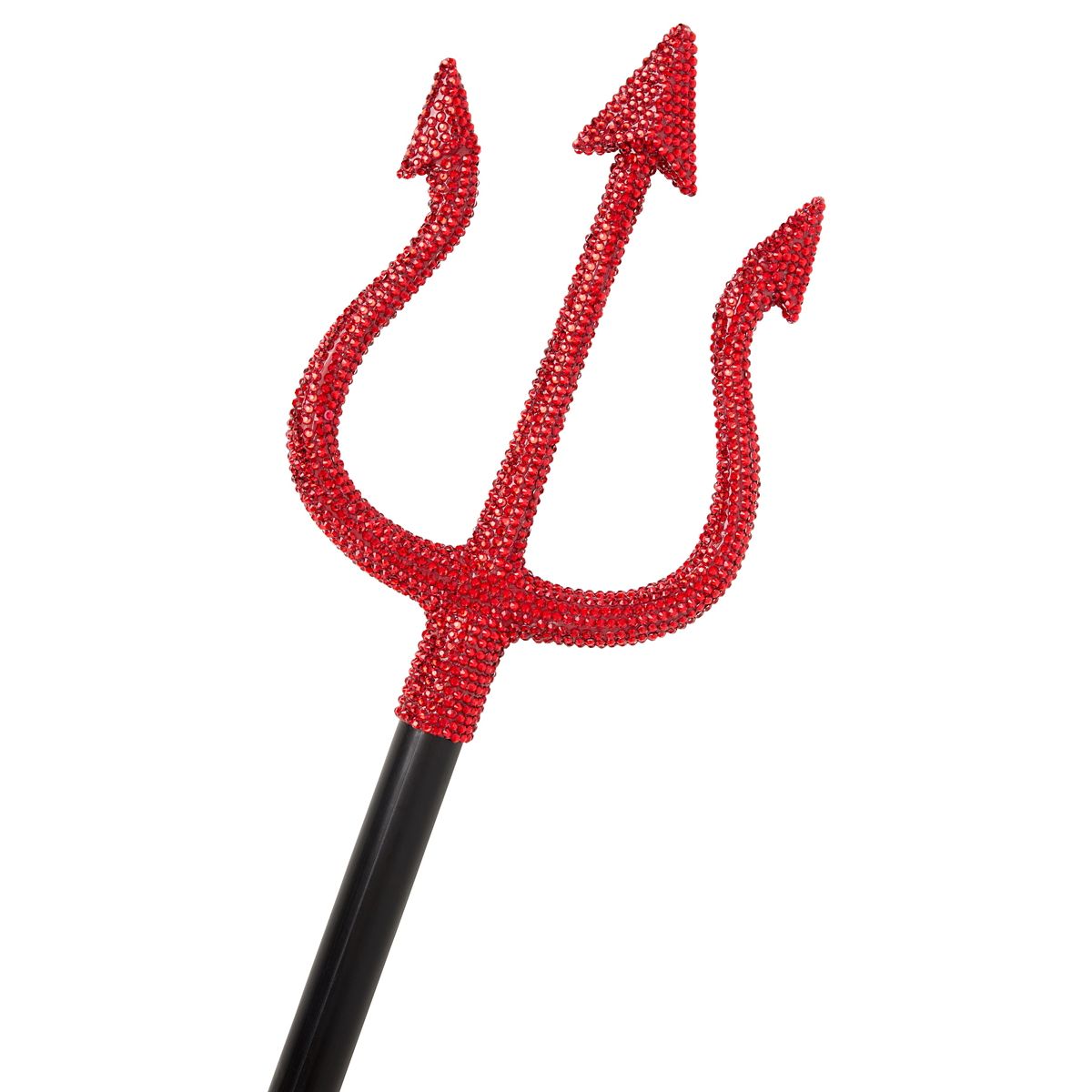 Bling Devil Pitchfork BLACK AND RED