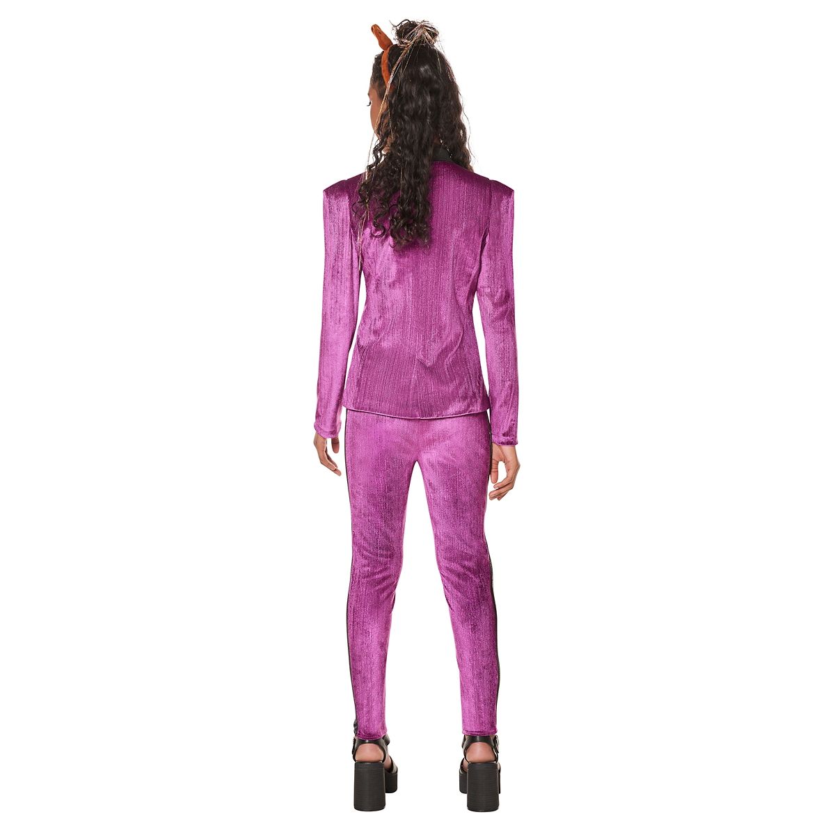 Kids Clawdeen Wolf Monster Ball Costume - Monster High PURPLE