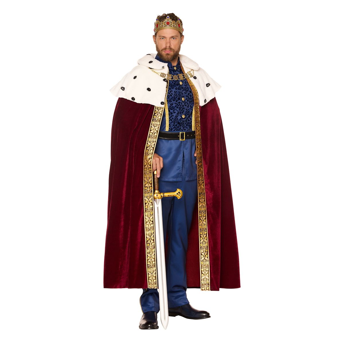 Adult King Costume - The Signature Collection RED / BLUE