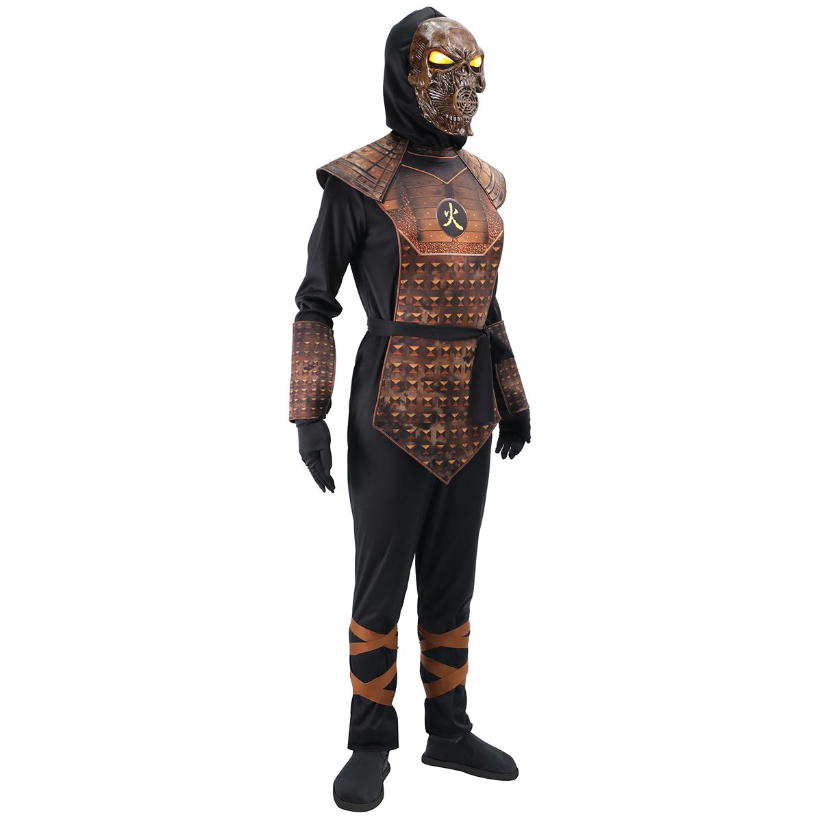 Kids Apocalypse Ninja Costume BRONZE