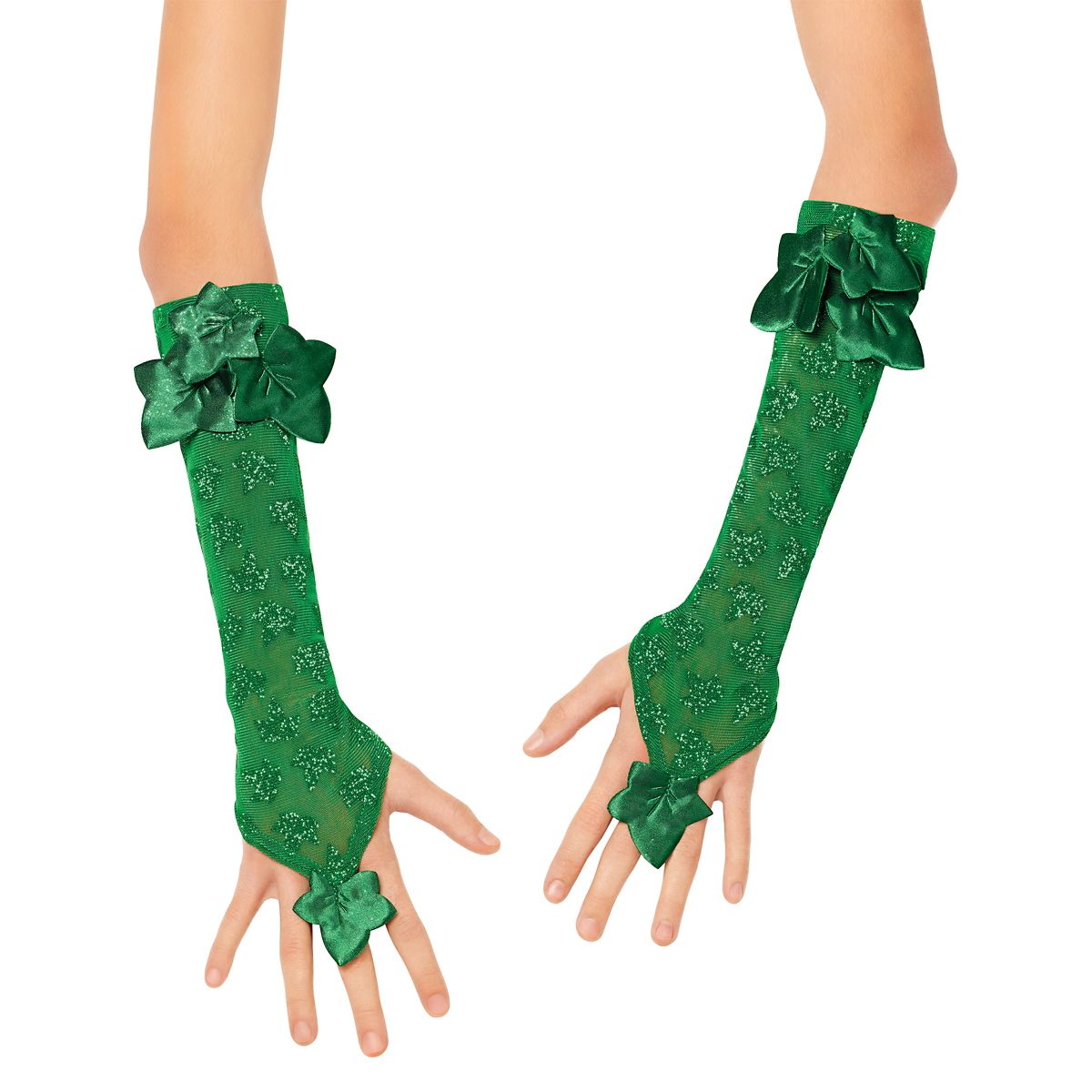 Poison Ivy Gloves - DC Villains GREEN