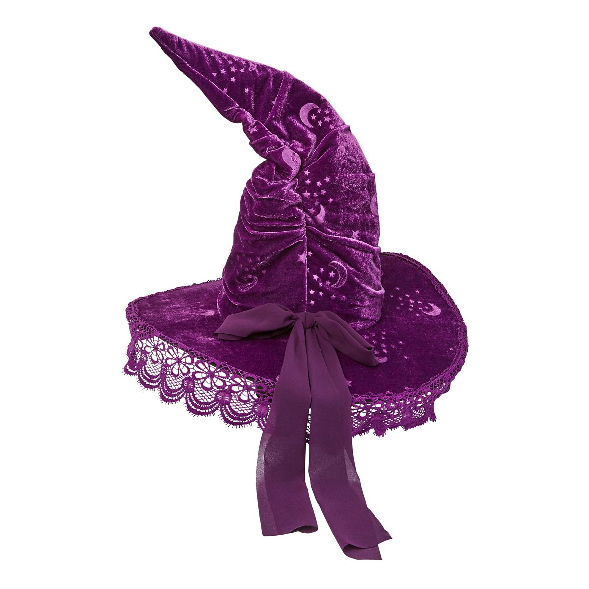 Purple Celestial Witch Hat PURPLE