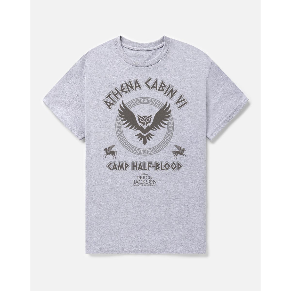 Percy Jackson Camp Half-Blood Athena Cabin VI T Shirt HEATHER