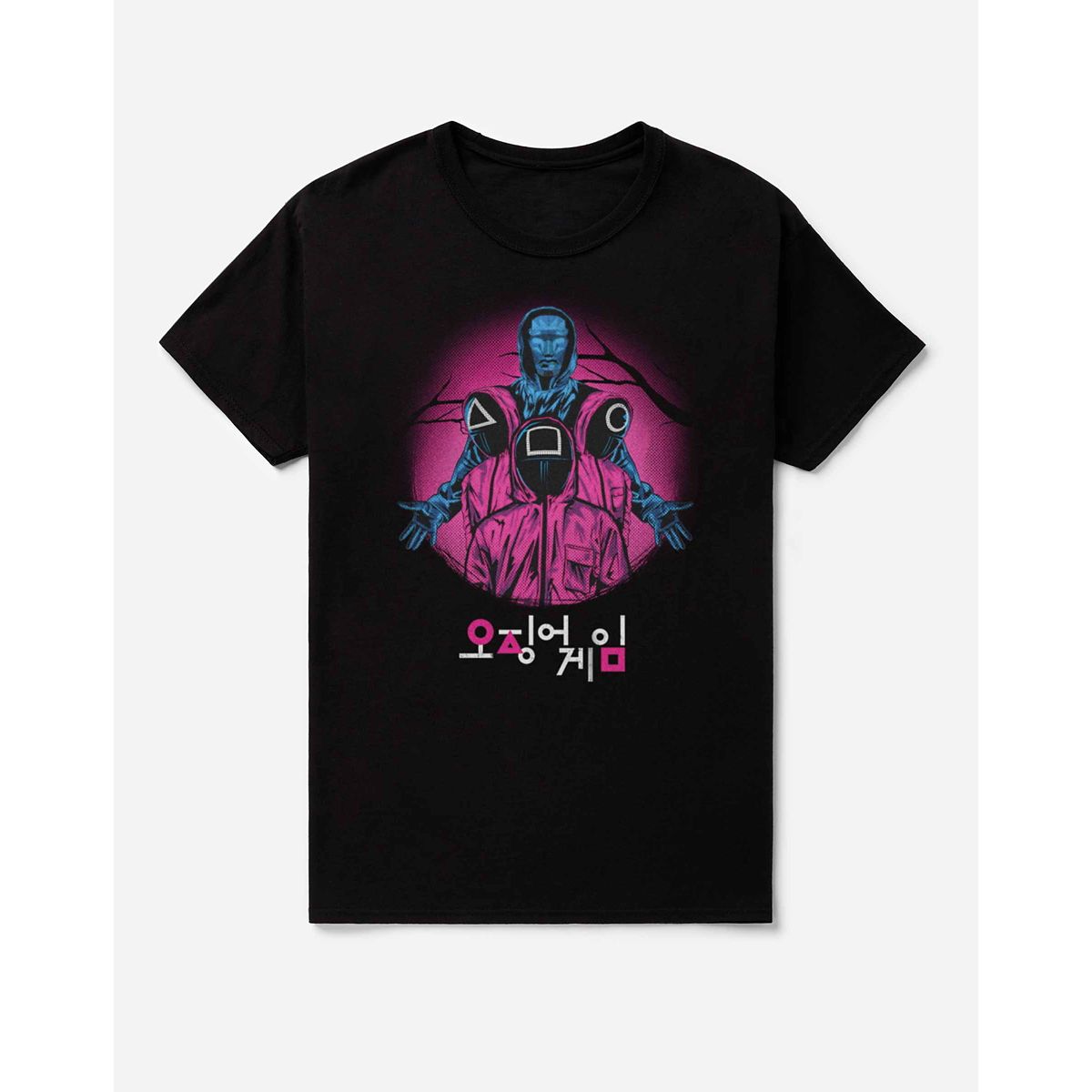 Squid Game Trio Haunt T Shirt BLACK