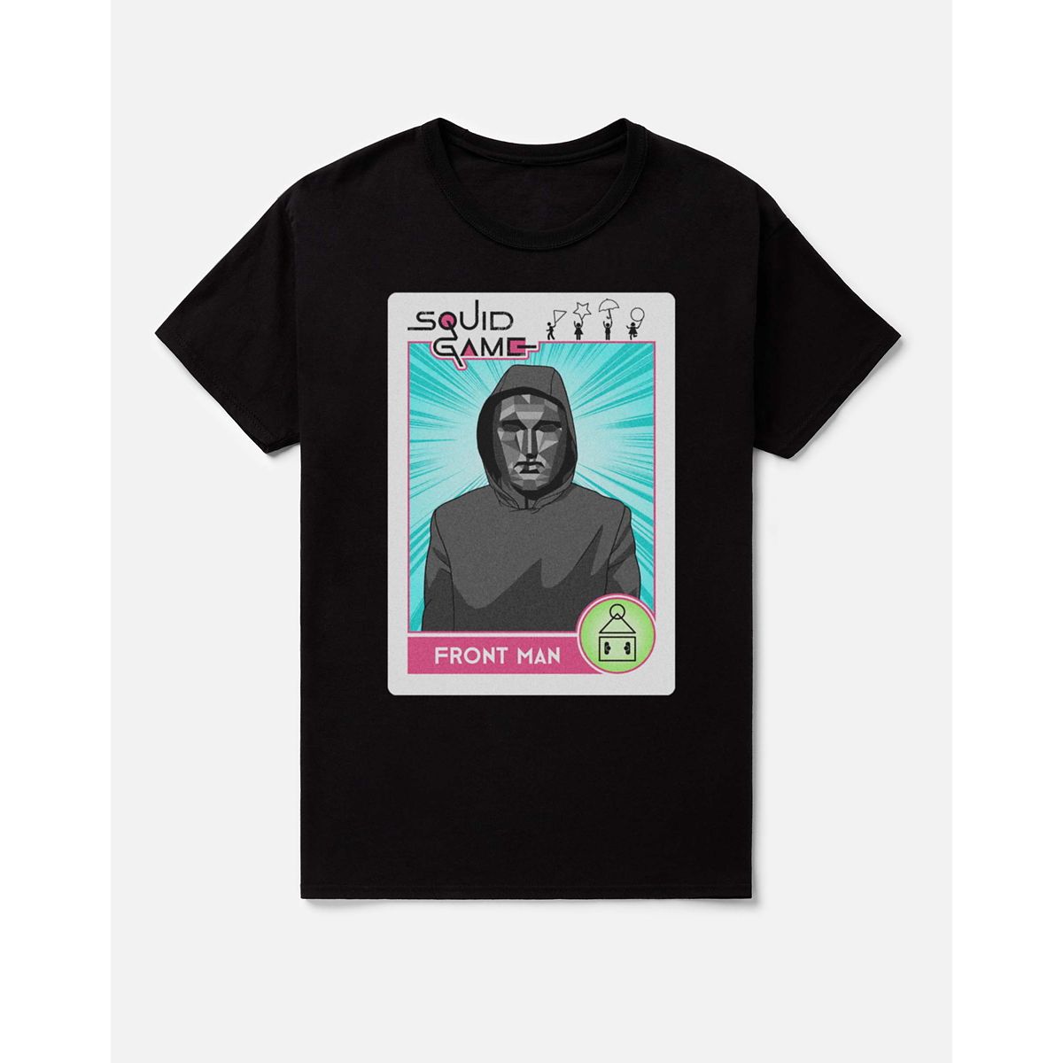 Front Man T Shirt - Squid Game BLACK