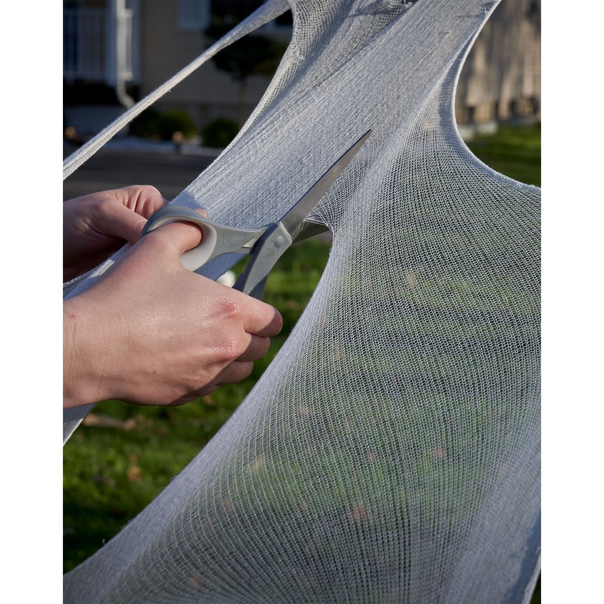 25 Ft Wicked Webbing Panel Decoration WHITE