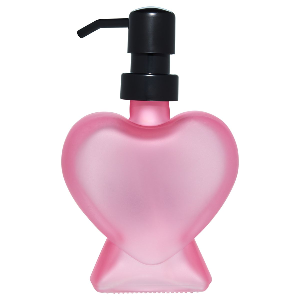 Ghost Face Heart Soap Dispenser BLACK AND PINK