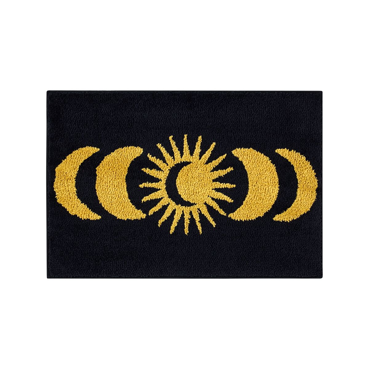 Celestial Witch Bath Mat BLACK/GOLD