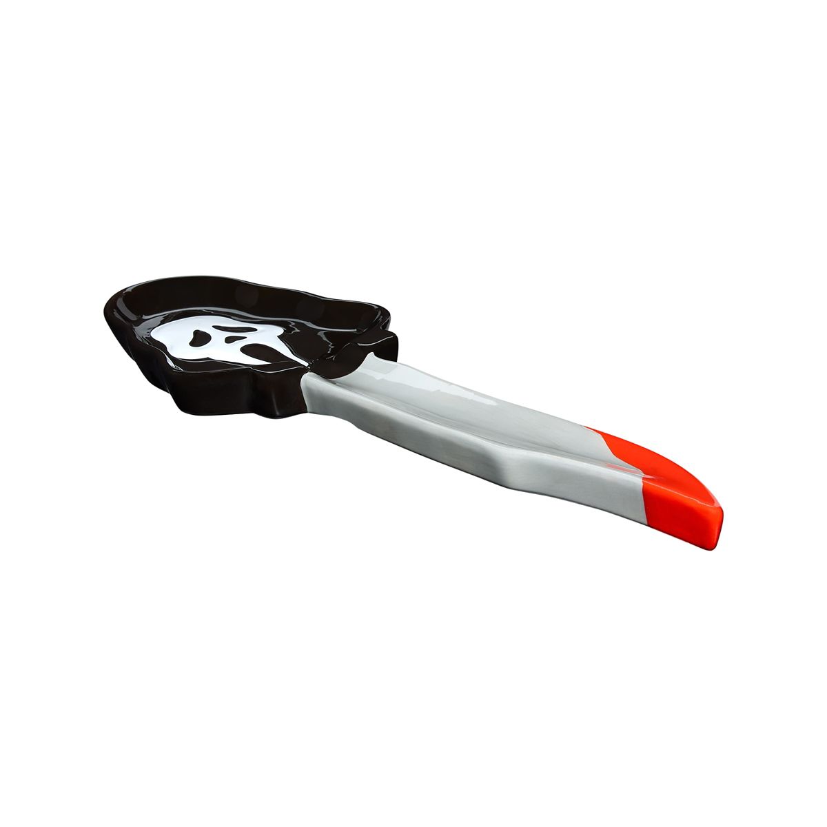 Ghost Face Utensil Rest BLACK AND WHITE